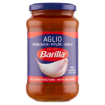 Obrázek Barilla Aglio rajčatová omáčka s česnekem a červeným vínem 400g
