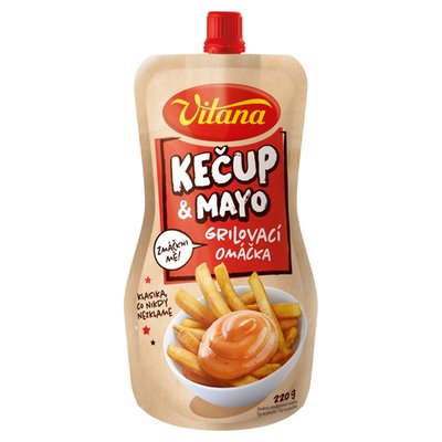 Obrázek Vitana Kečup & mayo grilovací omáčka 220g