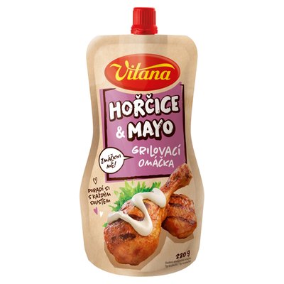 Obrázek Vitana Hořčice & mayo grilovací omáčka 220g