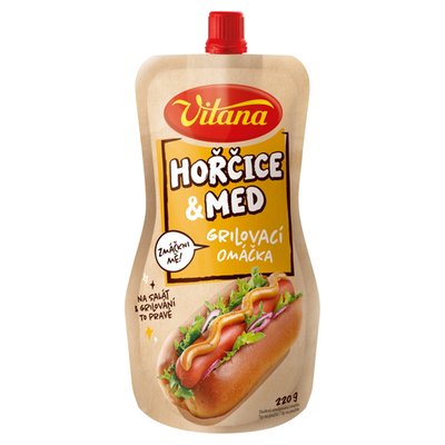Obrázek Vitana Hořčice & med grilovací omáčka 220g