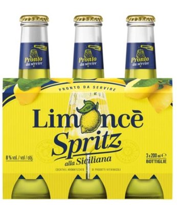 Obrázek LIMONCE SPRITZ 8% 3X0,2L