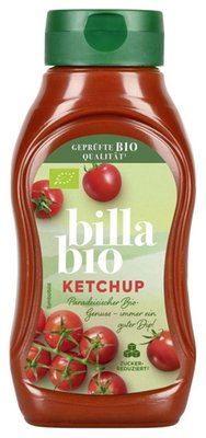 Obrázek BILLA BIO Kečup jemný 550g