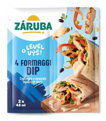 Obrázek Záruba Dip Quattro Formaggi 2x45ml