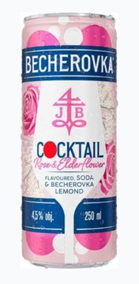 Obrázek Becherovka Coctail Rose & Elderflower