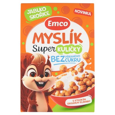 Obrázek Emco Myslík super kuličky jablko skořice 300g