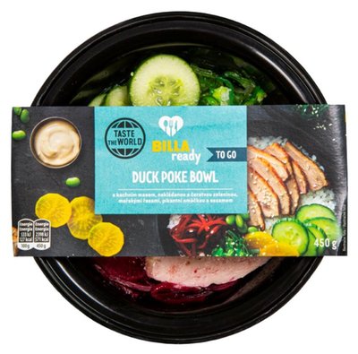 Obrázek BILLA Ready Duck Poke Bowl 450 g