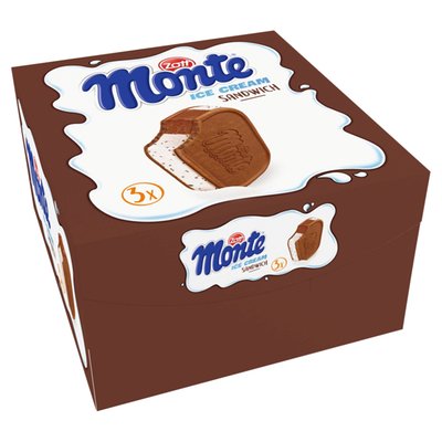 Obrázek Zott Monte Ice Cream Sandwich 3 x 74g (222g)