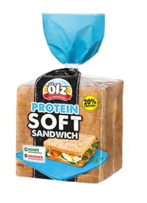 Obrázek Ölz Proteinový Soft Sandwich 400g