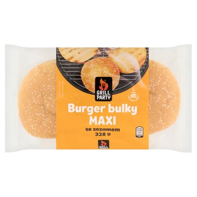 Obrázek GP BURGER BULKY MAXI SEZAM 328G