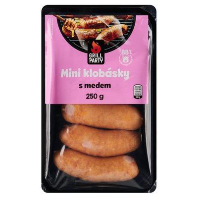 Obrázek GRILL Party Mini klobásky s medem 250g