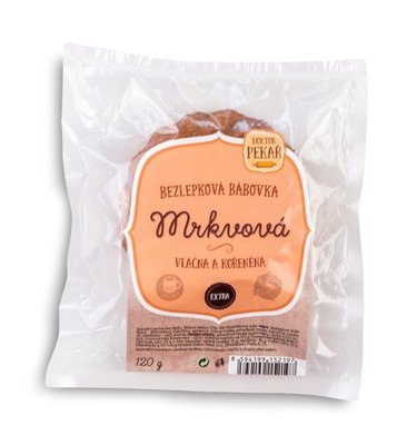 Obrázek Bezlepková mrkvová bábovka 120g
