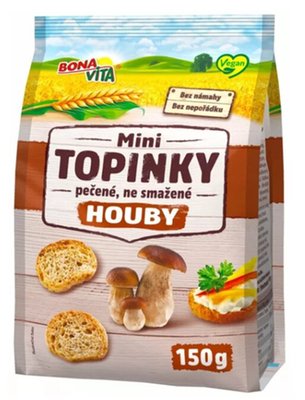 Obrázek Bona Vita mini topinky s houbovou příchutí 150g