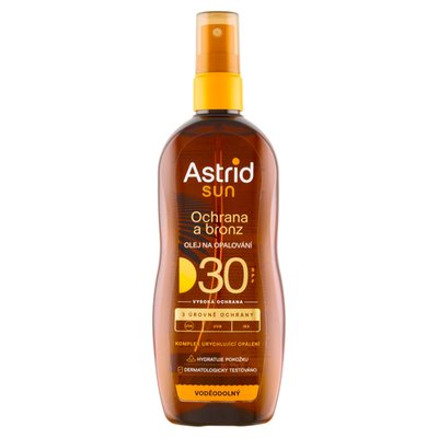 Obrázek Astrid Sun Olej na opalování SPF 30 200ml