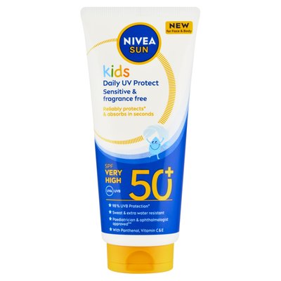 Obrázek Nivea Sun Daily UV Protect Dětské mléko na opalování OF 50+ 100ml