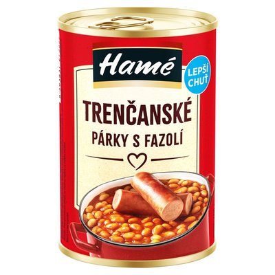 Obrázek Hamé Trenčanské párky s fazolí 400g