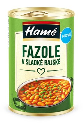 Obrázek Hamé fazole v sladké rajské