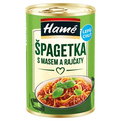 Obrázek Hamé Špagetka s masem a rajčaty 400g