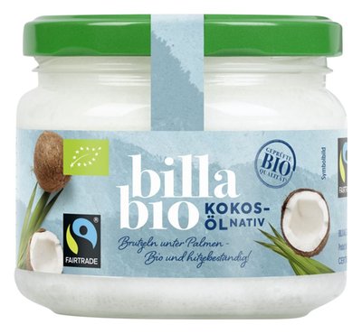 Obrázek BILLA BIO Panenský kokosový olej 300ml