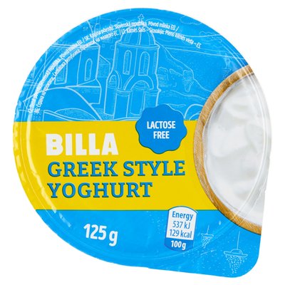 Obrázek BILLA Jogurt bílý 125g