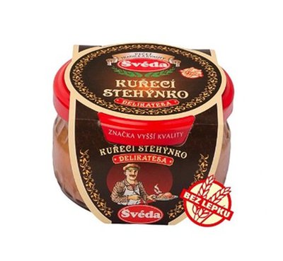 Obrázek Švéda Kuřecí stehýnko ve skle 200g