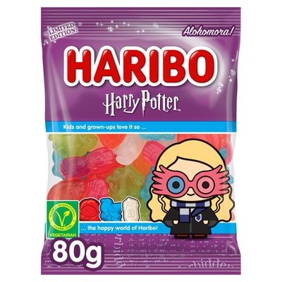 Obrázek Haribo Harry Potter želé s ovocnými příchutěmi 80g