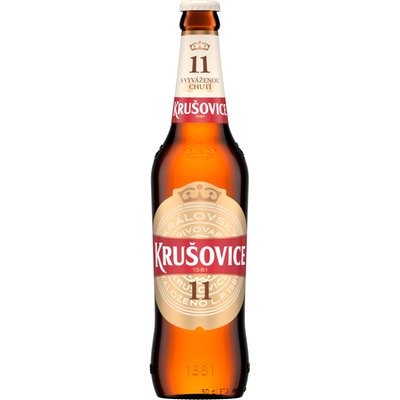 Obrázek Krušovice 11 pivo ležák světlý 500ml