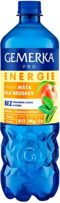 Obrázek Gemerka Pro Energie Máta Bílá Broskev 0,75l