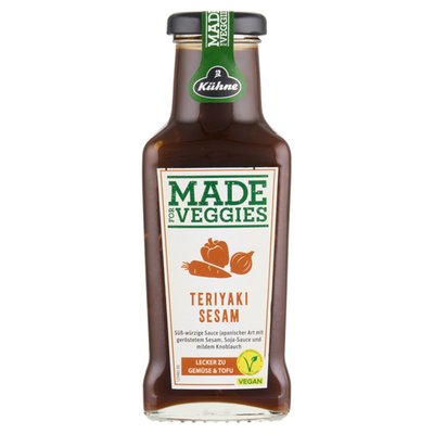 Obrázek Kühne Made for Veggies teriyaki sezam studená omáčka 235ml