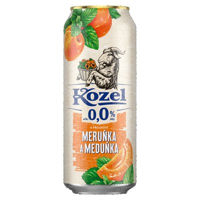 Obrázek Velkopopovický Kozel S příchutí meruňka a meduňka 0,5l