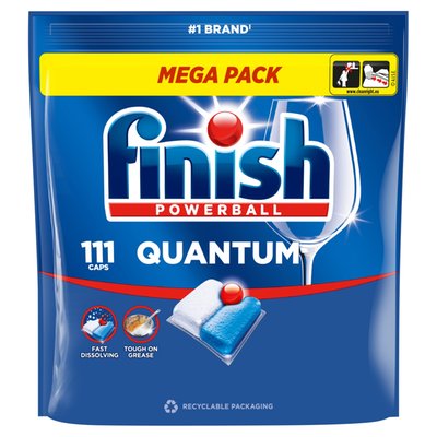 Obrázek Finish Quantum kapsle do myčky nádobí - Fresh 111 ks