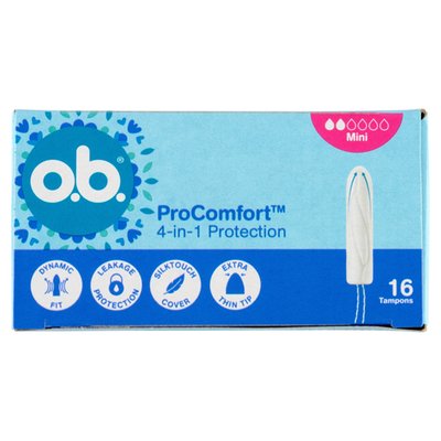 Obrázek O.B. ProComfort Mini tampony 16 ks