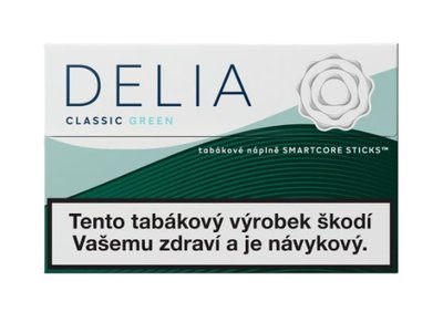 Obrázek Delia Classic Green S50 Pri - tabáková náplň