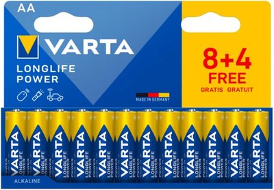 Obrázek Varta Longlife Power AA 12 (8+4)