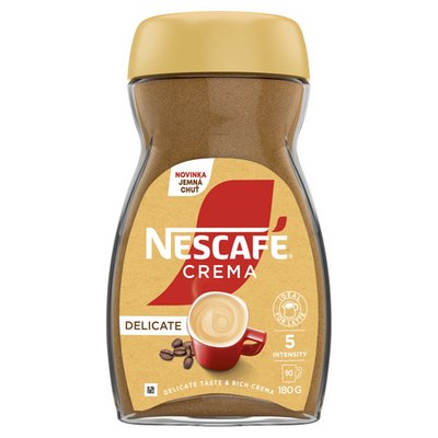 Obrázek NESCAFE CREMA DELICATE JAR 180G
