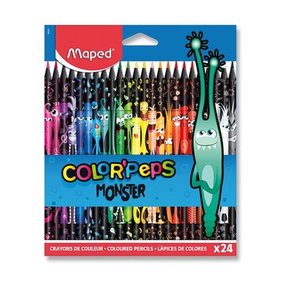 Obrázek Maped Color'Peps Monster Pastelky - 24 barev