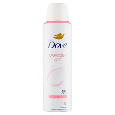 Obrázek Dove Powder Soft antiperspirant sprej 150ml