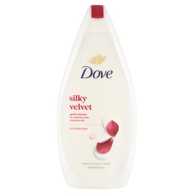 Obrázek Dove Silky Velvet sprchový gel 450ml