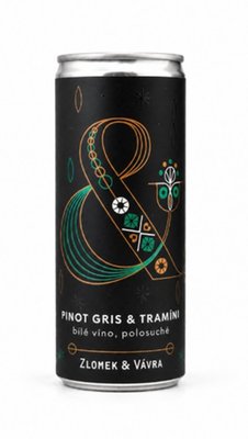 Obrázek Pinot Gris & Tramini, bílé víno, polosuché