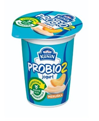 Obrázek KUNÍN PROBIO2 JOGURT MERUŇKA 140G*10