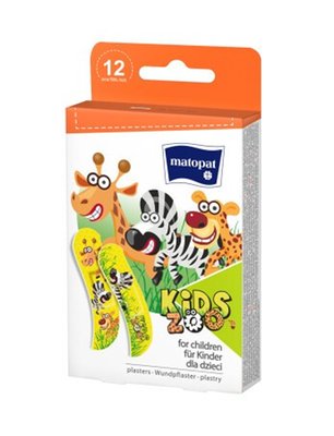 Obrázek MATOPAT KIDS ZOO NAPLAST 19 X 76MM 12KS