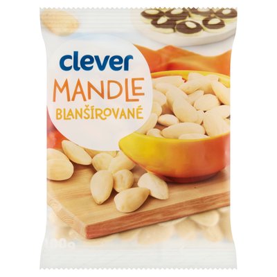 Obrázek clever Mandle blanšírované 100g