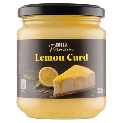 Obrázek BILLA Premium Citronový krém 320g