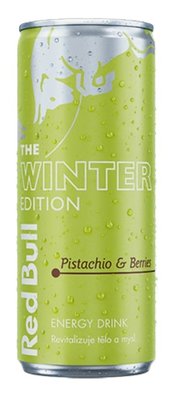Obrázek Red Bull Winter s příchutí pistácií a lesního ovoce