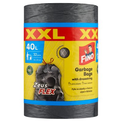 Obrázek Fino Zeus Flex pytle na odpadky 40l 32 ks