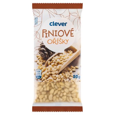 Obrázek clever Piniové oříšky jádra 50g