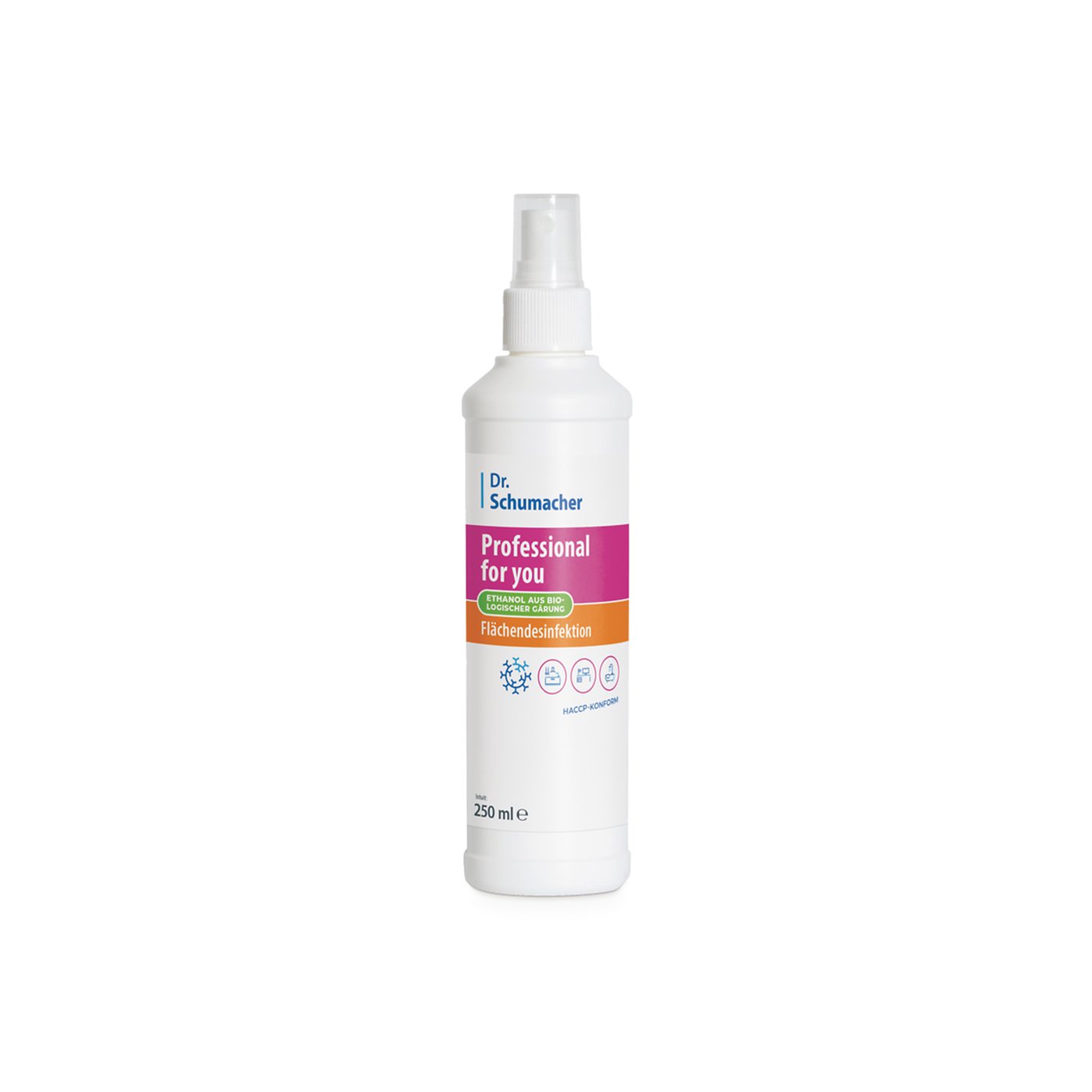 Gallery Image of Flächendesinfektionslösung Professional, Oberflächendesinfektion gegen Viren und Bakterien, Sprühflasche 250 ml