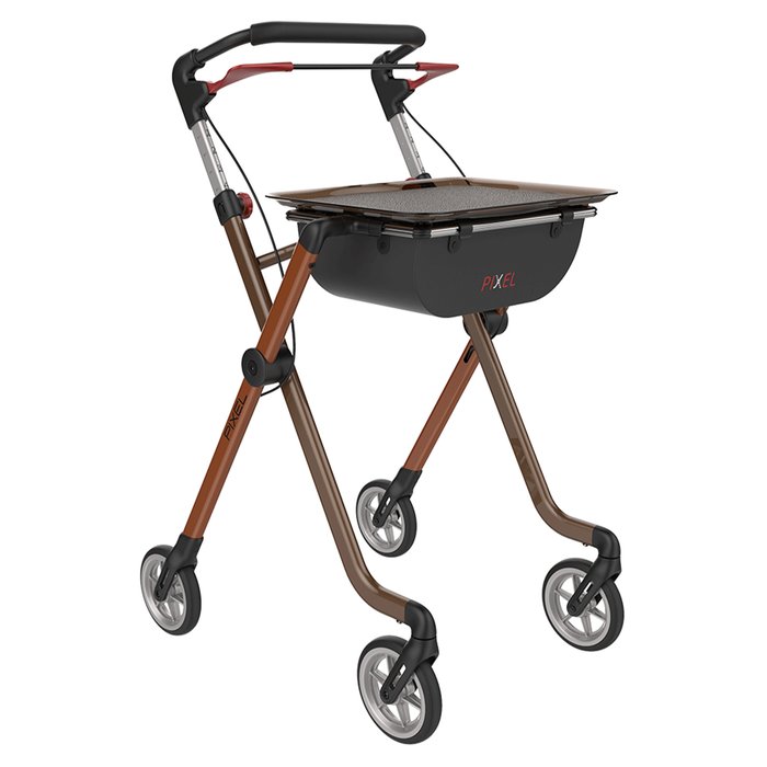 Product Image of Indoor-Rollator Pixel Aluminium Tablett Beistelltisch
