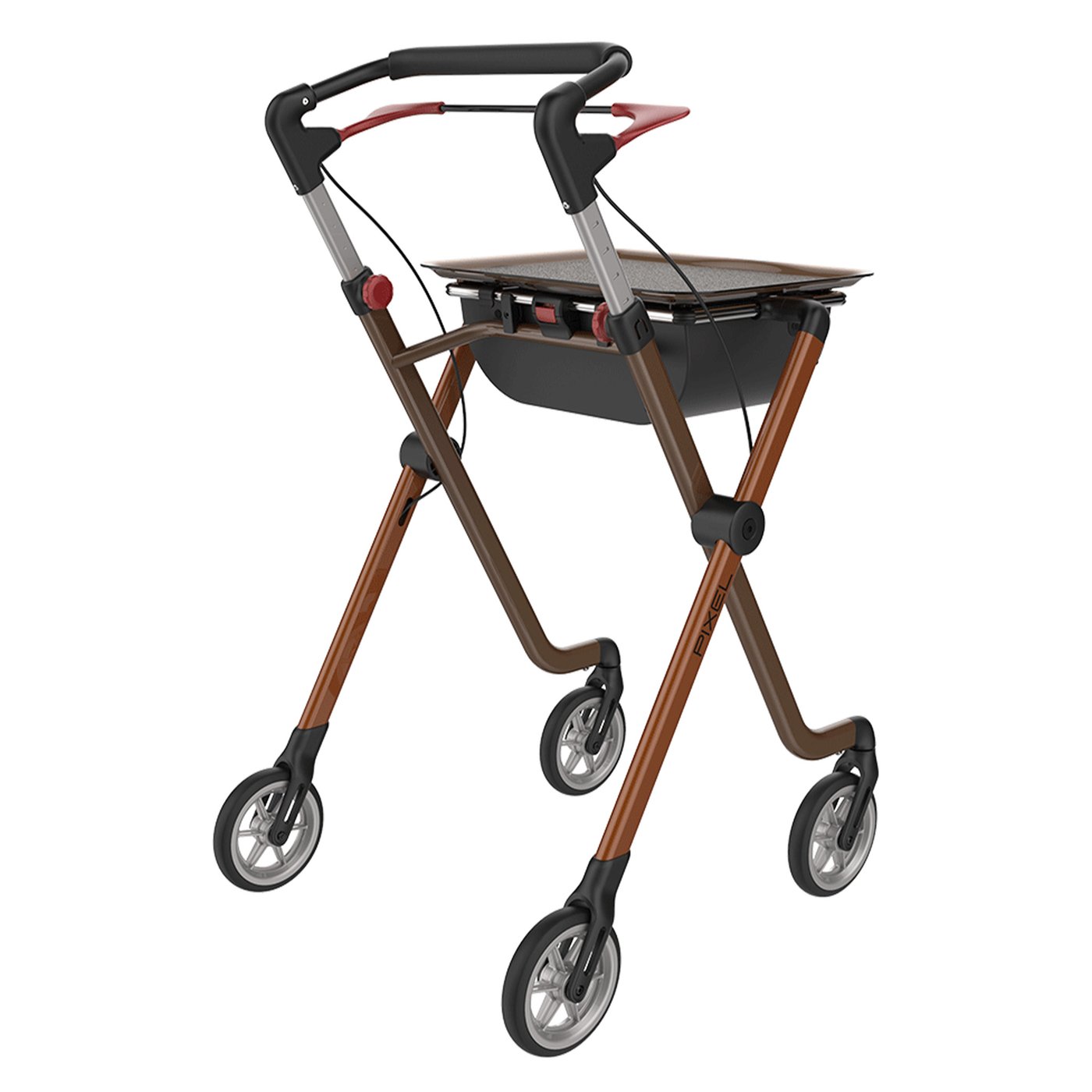 Gallery Image of Indoor-Rollator Pixel Aluminium Tablett Beistelltisch