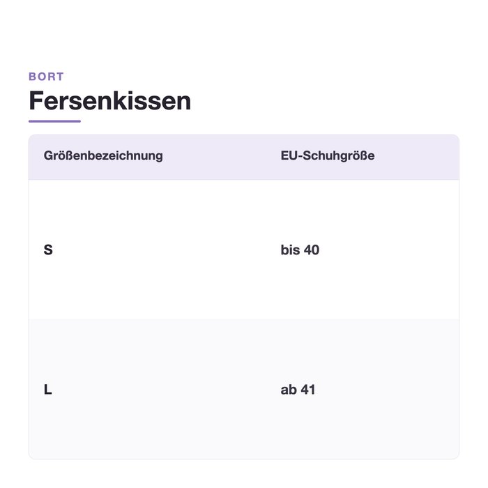 Product Image of Bort Fersenkissen PediSoft, Silikon-Gel-Fersenkissen bei Fersensporn, Druckentlastung, Memory-Effekt