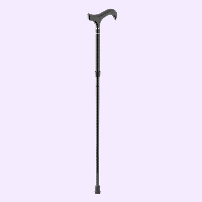 Product Image of Carbon-Gehstock faltbar mit Schachbrettmuster